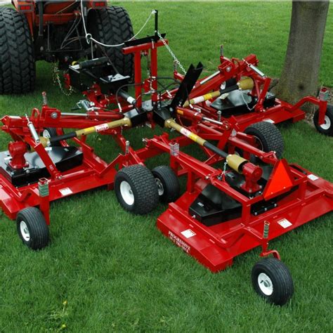 tri deck finishing mowers.